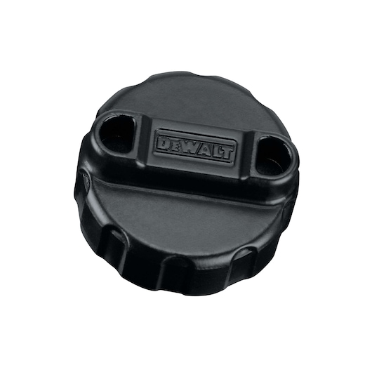 close-up of cap of Chop Saw with QUIK-CHANGE™ Keyless Blade Change System