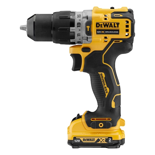 12V XR® Brushless Hammer Drill Driver - 2 x 2Ah
