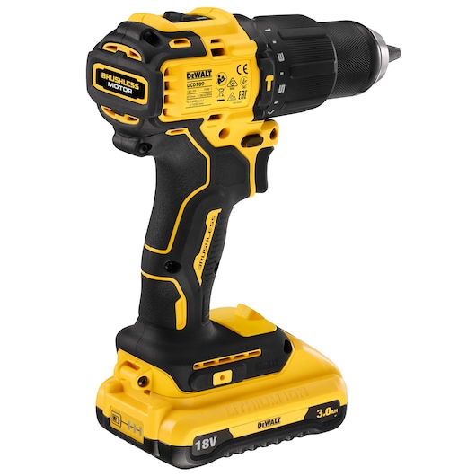 18V XR® Brushless Hammer Drill Driver - 2 x 3Ah