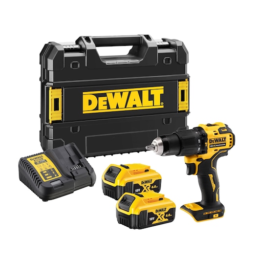 18V XR® Brushless Hammer Drill Driver - 2 x 4Ah