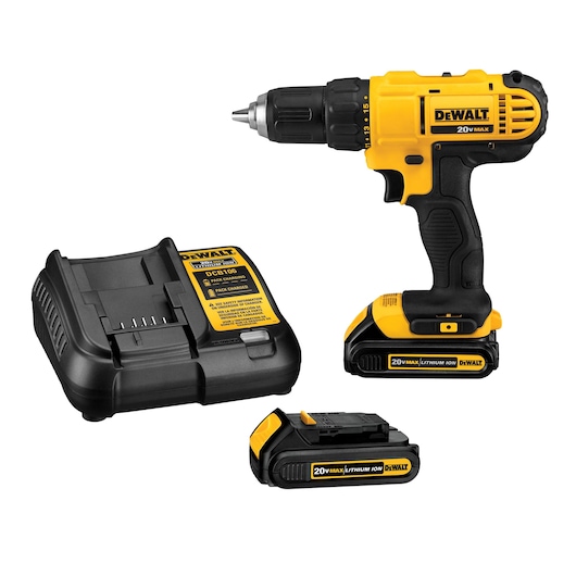 18V XR® Drill Driver - 2 x 1.3Ah
