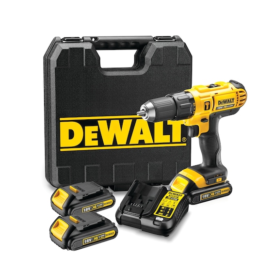 18V XR Drill Driver - 3 X 1.3Ah Batteries