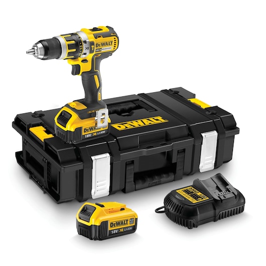 18V XR® Brushless Hammer Drill Driver - 2 x 4Ah