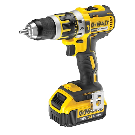 18V XR® Brushless Hammer Drill Driver - 2 x 4Ah