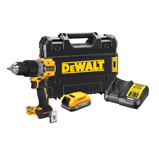 18V XR® Brushless Hammer Drill Driver - 1 x POWERSTACK™ 1.7Ah