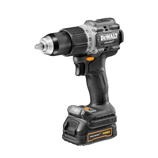 Limited Editon DEWALT/McLaren Drill Driver 3/4 right view