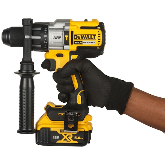 18V XR® Brushless Premium Hammer Drill Driver - 2 x 5Ah