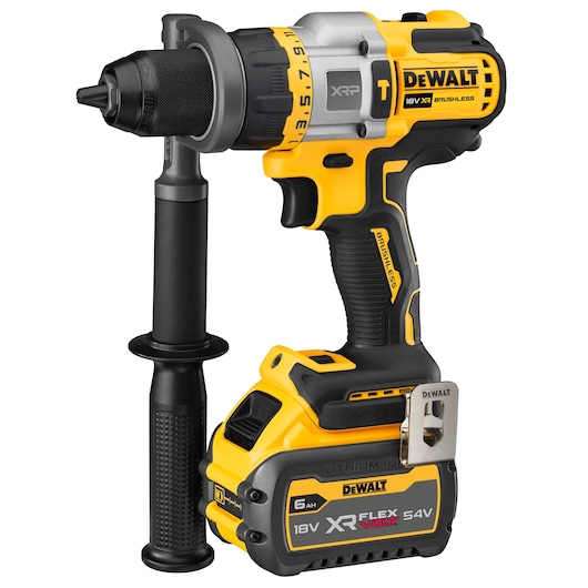 18V XR® XRP Brushless Hammer Drill Driver with FLEXVOLT® ADVANTAGE™ - 1 x 6Ah