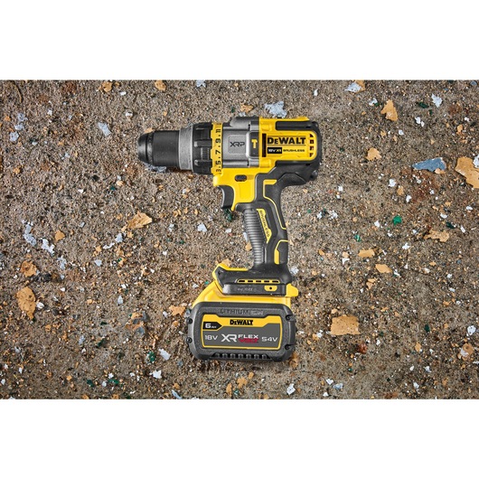 18V XR® XRP Brushless Hammer Drill Driver with FLEXVOLT® ADVANTAGE™ - 1 x 6Ah