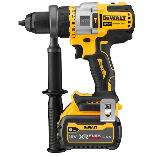 18V XR® XRP Brushless Hammer Drill Driver with FLEXVOLT® ADVANTAGE - 1 x 9Ah