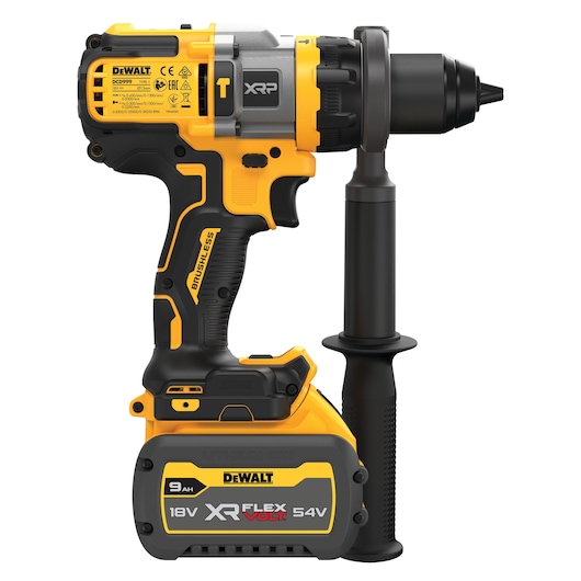 18V XR® XRP Brushless Hammer Drill Driver with FLEXVOLT® ADVANTAGE - 1 x 9Ah