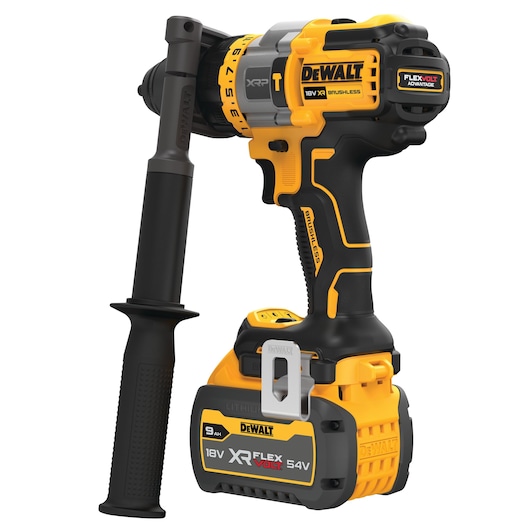 18V XR® XRP Brushless Hammer Drill Driver with FLEXVOLT® ADVANTAGE - 1 x 9Ah
