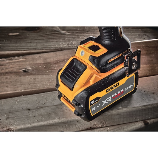 18V XR® XRP Brushless Hammer Drill Driver with FLEXVOLT® ADVANTAGE - 1 x 9Ah