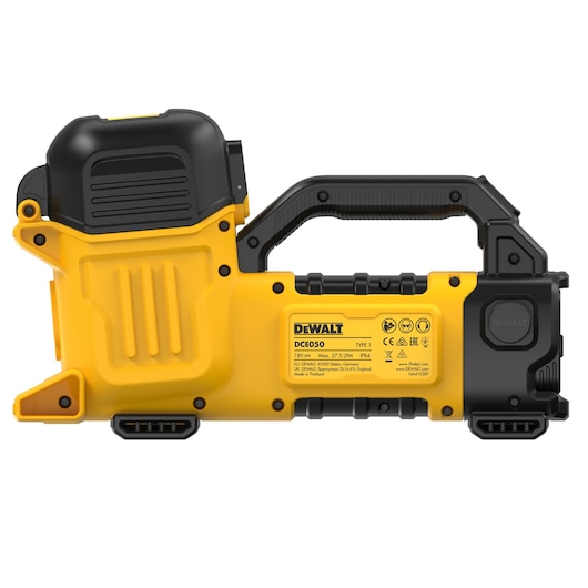 DEWALT 18V XR Transfer Pump view from right side