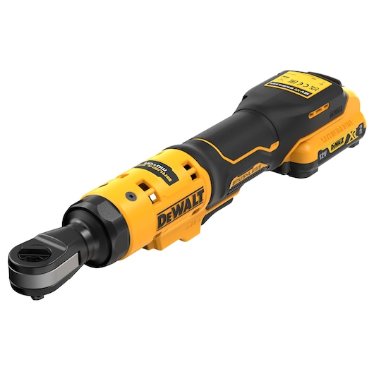 12V XR® Brushless 3/8" Open Head Ratchet - 1 x 2Ah
