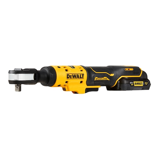 12V XR® Brushless 3/8" Open Head Ratchet - 1 x 3Ah GFN