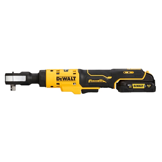12V XR® Brushless 3/8" Open Head Ratchet - 1 x 3Ah GFN