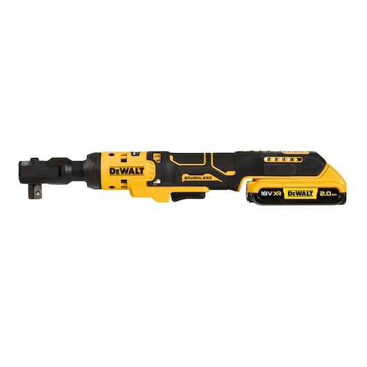 18V XR® Brushless 1/2" Open Head Ratchet - 1 x 2Ah