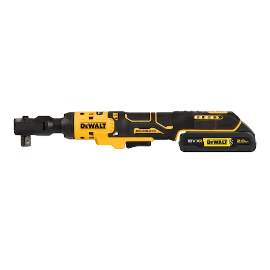 18V XR® Brushless 1/2" Open Head Ratchet - 1 x 2Ah