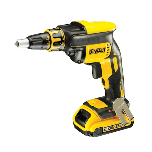 18V XR® Brushless Drywall Screwdriver - 2 x 2Ah
