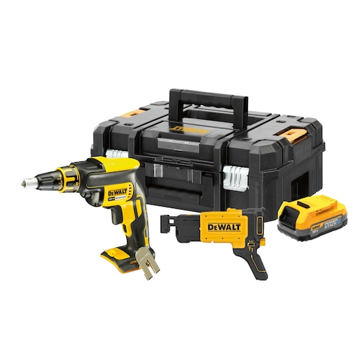 18V XR® Brushless Drywall Screwdriver - 1 x POWERSTACK™ 1.7Ah
