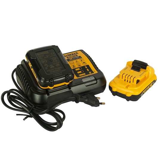 12V XR® 1/4" Compact Impact Driver - 2 x 2Ah