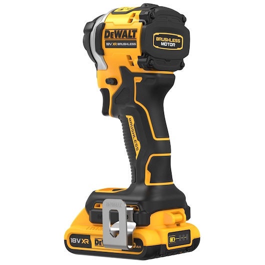 18V XR® Brushless 1/4" Compact Impact Driver - 2 x 2Ah