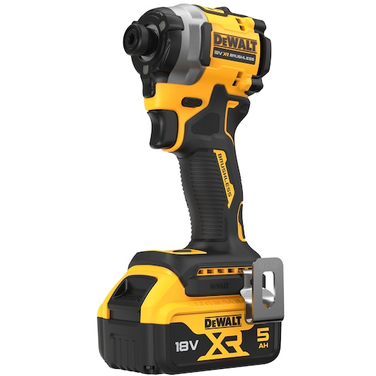 18V XR® Brushless 1/4" Compact Impact Driver - 2 x 5Ah