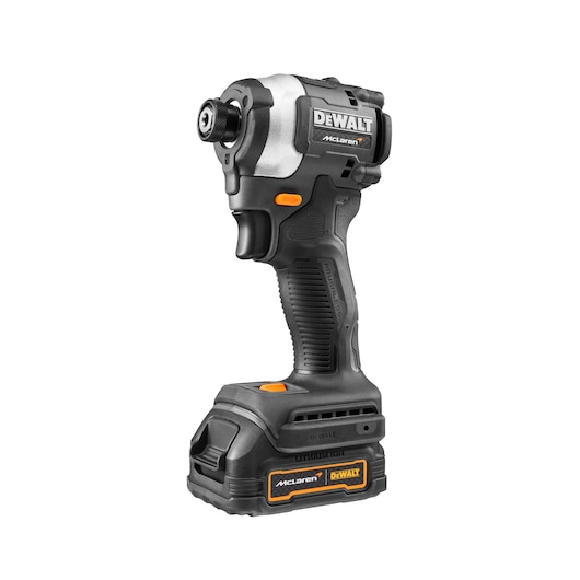 Limited Editon DEWALT/McLaren Impact Driver 3/4 view