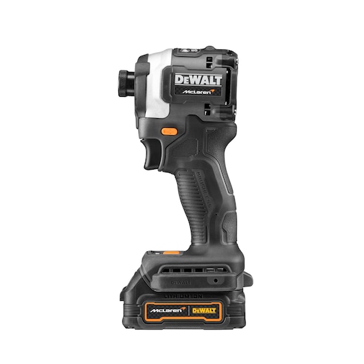 Limited Editon DEWALT/McLaren Impact Driver side view