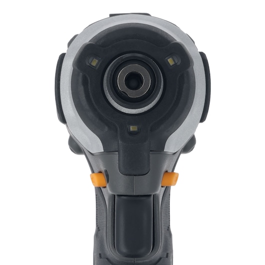 DEWALT/McLaren Impact Driver close up of LED  light ring