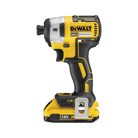 18V XR® Brushless 1/4" Impact Driver - 2 x 2Ah