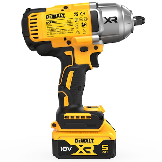 18V XR IMPACT WRENCH RIGHT SIDE  VIEW
