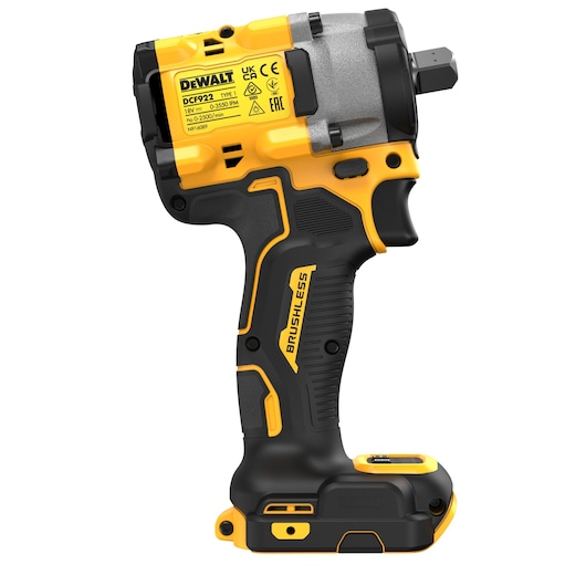 18V XR® Brushless 1/2" Detent Pin Compact Impact Wrench - Bare Tool Only