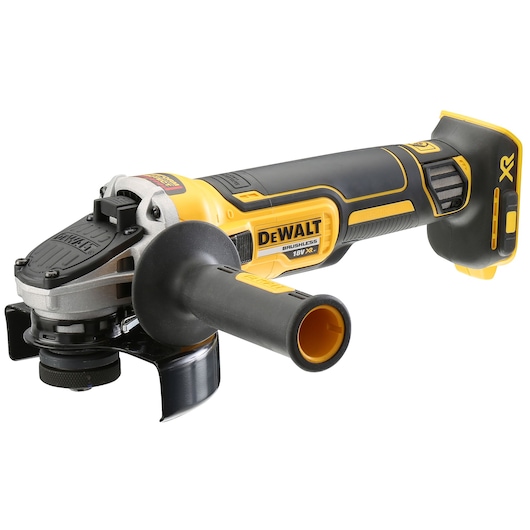 18V XR® Brushless 125mm Paddle Switch Angle Grinder - Bare Tool Only