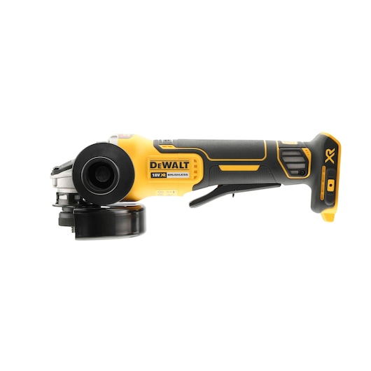 18V XR® Brushless 125mm Paddle Switch Angle Grinder - Bare Tool Only