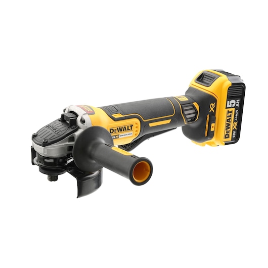 18V XR® Brushless 125mm Paddle Switch Angle Grinder - Bare Tool Only