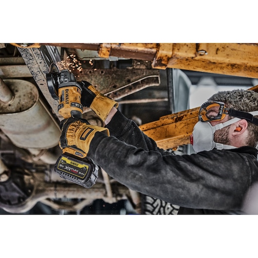 54V XR FLEXVOLT® 125mm Side Handle Angle Grinder - Bare Tool Only