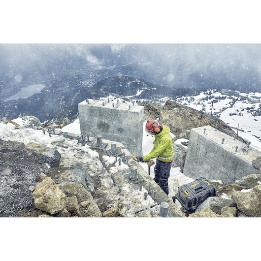 54V XR FLEXVOLT® 125mm Side Handle Angle Grinder - 2 x 6Ah