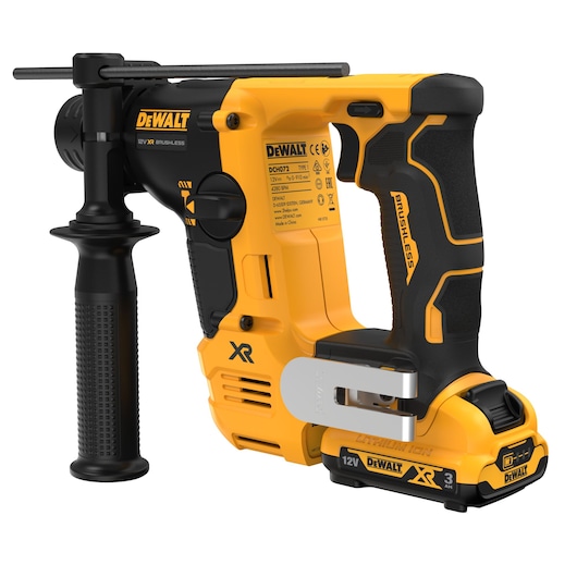 12V XR® Brushless 14mm SDS-plus® Hammer Drill - 2 x 3 Ah