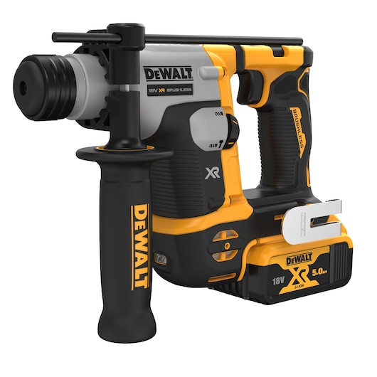 18V XR® Brushless 16mm SDS-plus® Hammer Drill - 2 x 5Ah