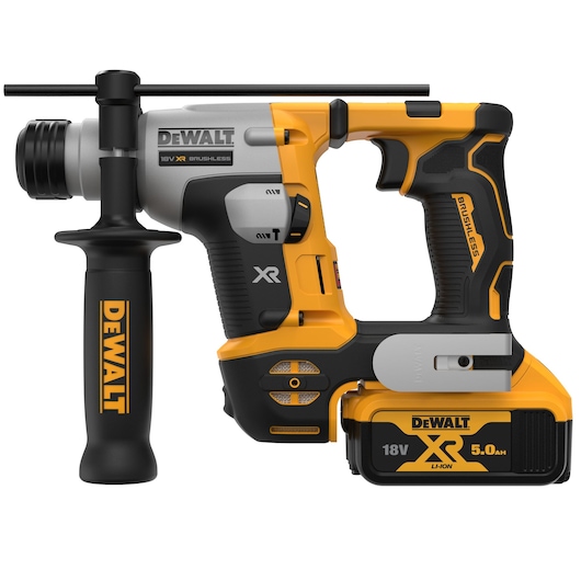 18V XR® Brushless 16mm SDS-plus® Hammer Drill - 2 x 5Ah