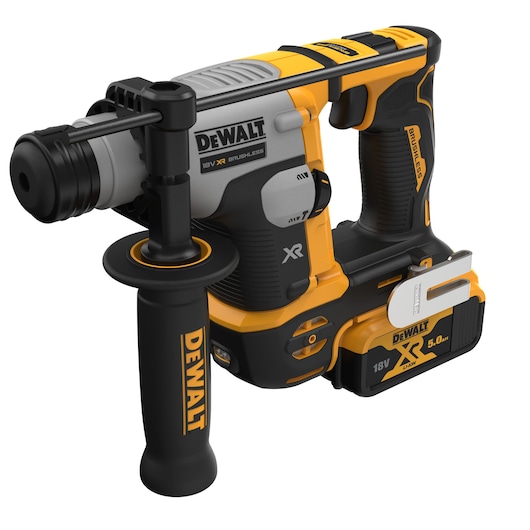 18V XR® Brushless 16mm SDS-plus® Hammer Drill - 2 x 5Ah