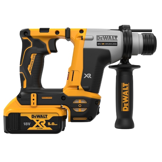 18V XR® Brushless 16mm SDS-plus® Hammer Drill - 2 x 5Ah