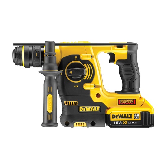 18V XR 24mm SDS-Plus Hammer Drill with QCC - 2 X 4Ah