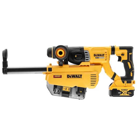18V XR® Brushless 28mm SDS-plus® Hammer Drill - 1 x 5Ah