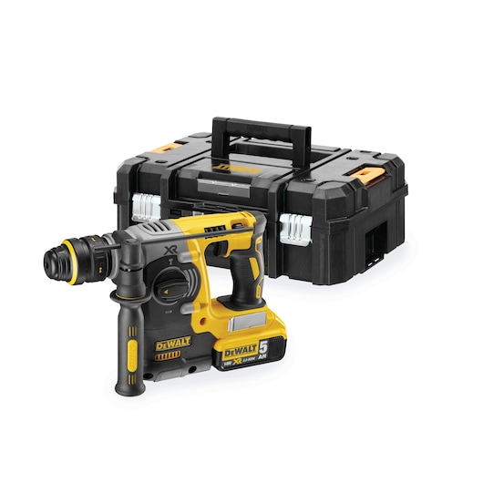18V XR® Brushless 24mm SDS-plus® Hammer Drill with Quick Change Chuck - 2 x 5Ah