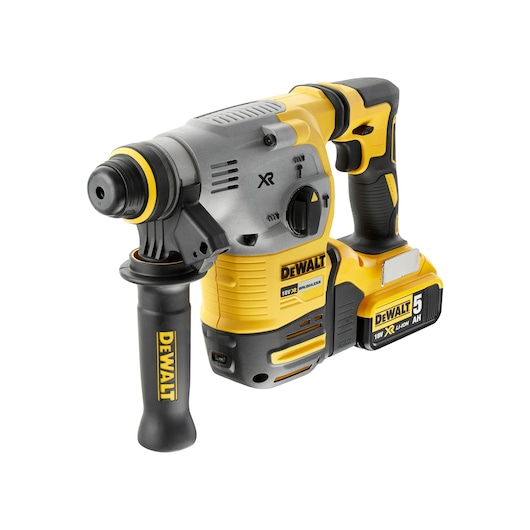 18V XR Brushless 26mm SDS-Plus Hammer Drill - 2 X 5Ah