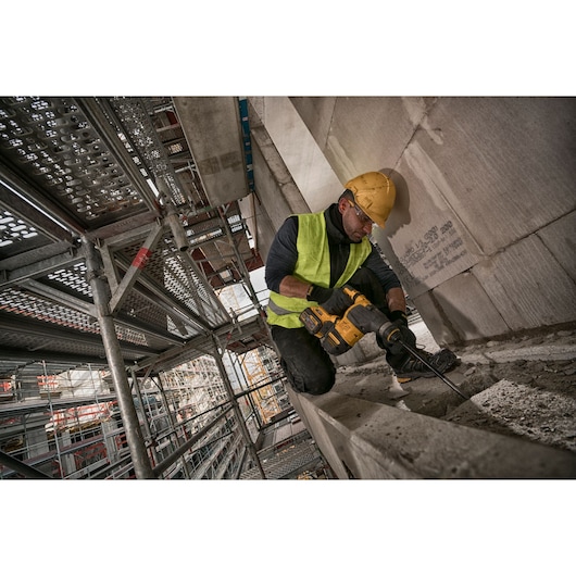 54V XR FLEXVOLT® 30mm SDS-plus® Hammer Drill - 2 x 9Ah