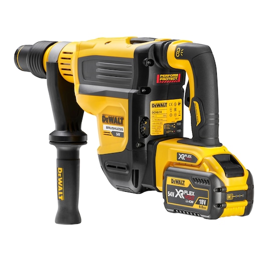 54V XR FLEXVOLT® 45mm SDS-max® Hammer Drill - 2 x 9Ah